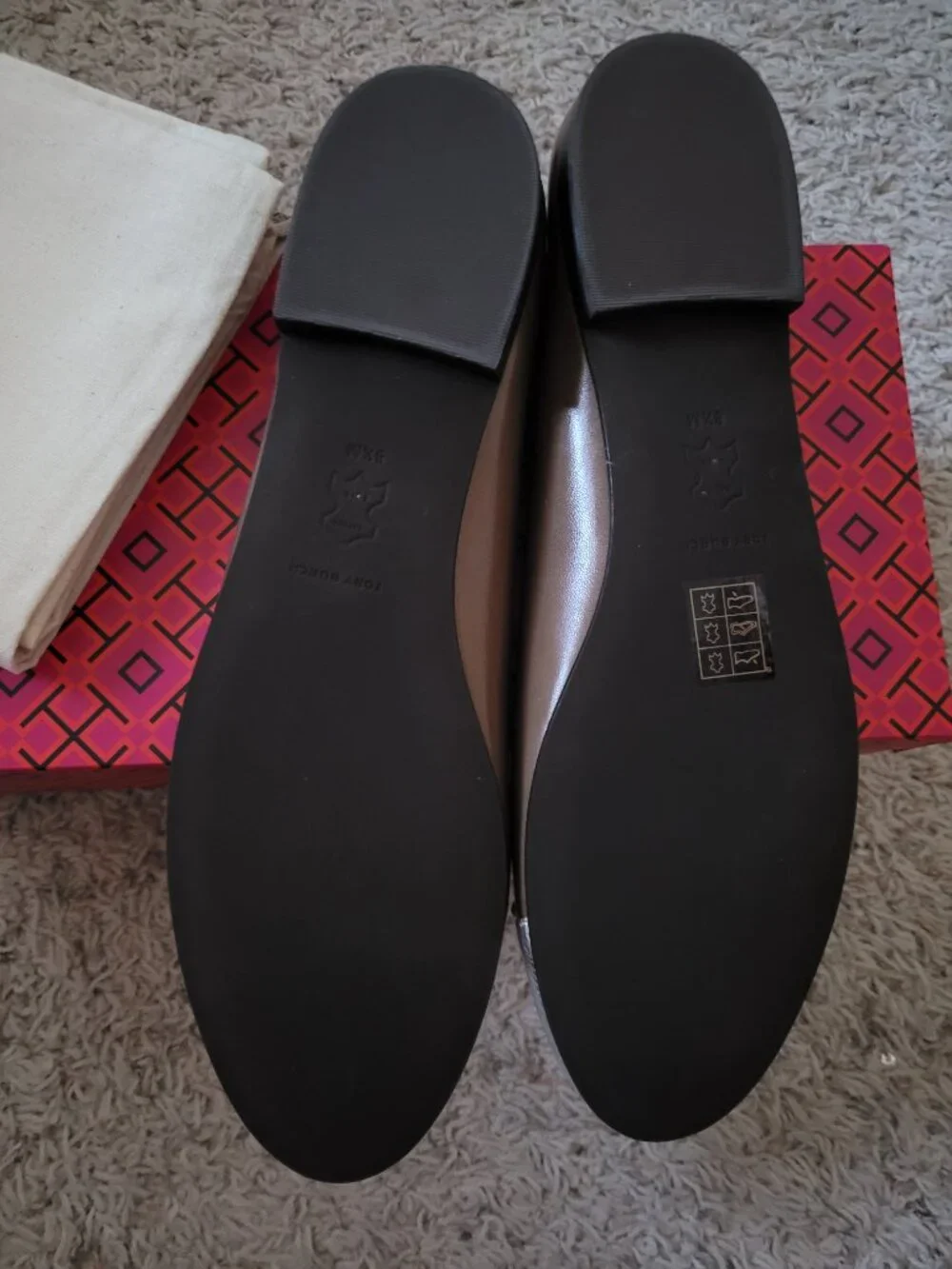 NIB Tory Burch Cap Toe Ballet Shoe -8.5